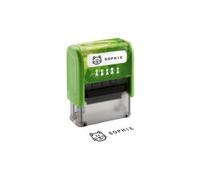 Trodat trodat textstempelautomat "deine dinge stempel" , grün noir