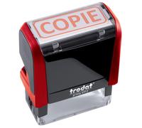 Trodat Timbre Formule Copie - Xprint Encrage Rouge Empreinte 45x16mm