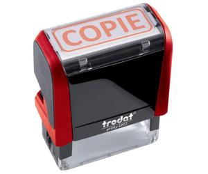 Trodat Timbre Formule Copie - Xprint Encrage Rouge Empreinte 45x16mm