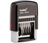 Trodat timbre numéroteur à encrage automatique printy 4mm printy 4846 G