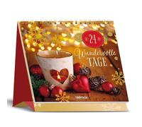 TRÖTSCH - Aufstell Adventskalender „24 wundervolle Tage“ | Weihnachtskalender mit 24 besinnlichen Bildern & Weisheiten