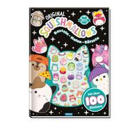 TRÖTSCH - Bastelbuch mit Stickern Original Squishmallows |Basteln Malen Rätseln mit Stickern | Ab 6 Jahren