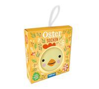 Trötsch Chaussettes de Pâques Poussin : Cadeau de Pâques Bas Poussins, Jaune