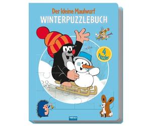 Trötsch Der kleine Maulwurf Winter Puzzlebuch: Beschäftigungsbuch Entdeckerbuch Puzzlebuch