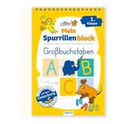 TRÖTSCH - Die Maus "Mein Spurrillenblock Großbuchstaben" : Übungsbuch für Kinder ab 5 Jahren