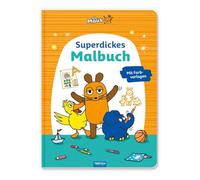TRÖTSCH - Die Maus "Superdickes Malbuch" : Ausmalbuch für Kinder ab 3 Jahren