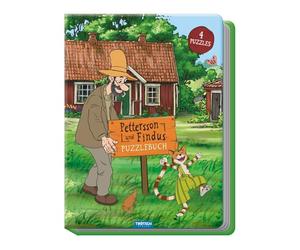 Trötsch Pettersson und Findus Puzzlebuch Rätselbuch Spielbuch Kinderbuch