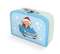 TRÖTSCH - Unser Sandmännchen Kinderkoffer mini Trabi: Pappkoffer Reisekoffer Kinder Spielkoffer