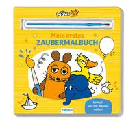 Trötsch Ve TRÖTSCH - Die Maus Malbuch mit Pinsel Mein erstes Zauber (Poche)