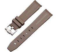 TROGPYXG Bracelet de rechange en caoutchouc incurvé sans espace de 20 mm compatible avec Omega X Swatch Moonswatch Planet Series Moon Mercury for homme et femme.(O)