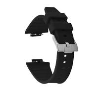 TROGPYXG Bracelet en caoutchouc FKM Compatible avec Tissot PRX T137.407/T137.410 Super Player 40mm hommes Bracelet de montre à extrémité convexe à dégagement rapide(Black)