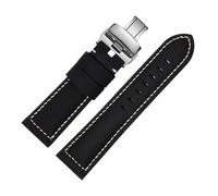 TROGPYXG Bracelet en cuir mat Vintage Compatible avec Casio Forester FT-500WC/AW-80V/W-89H 19mm bracelet de montre rétro for hommes(Beige)