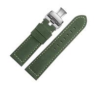 TROGPYXG Bracelet en cuir mat Vintage Compatible avec Casio Forester FT-500WC/AW-80V/W-89H 19mm bracelet de montre rétro for hommes(BLACK WHITE)