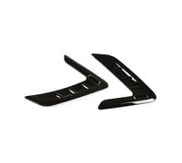 TROGPYXG Compatible avec BMW Série 3 G20 G28 325 320 330i 2020-2023 ABS Noir Aile latérale de Voiture Garde-Boue Guide d'air évents Cadre Garniture Accessoires de Voiture(Color:Black)