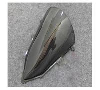 TROGPYXG Compatible avec Honda CBR650R CBR 650R 2024 2025 Pare-brise à double bulle Déflecteurs de vent Pare-brise(Gray)