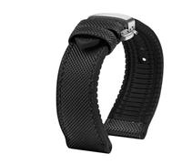 TROGPYXG Compatible avec le bracelet de montre Citizen Blue Angel Men Wave AT8020-54L/8020-03L/JY8078 en fibre de carbone à motifs Nlon + bracelet en caoutchouc 22 mm 23 mm(Grey,23mm)