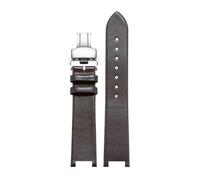 TROGPYXG Compatible avec Les Montres for Femmes Michael Kors MK Starry Night, Bracelet de Rechange en Cuir de Vache cranté, Sangle à dégagement Rapide(Brown,Concave 18x10mm)