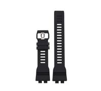 TROGPYXG Compatible avec les séries Casio GBA-800/GBD-800/GMA-B800/GMD-B800, bracelet en silicone noir, bracelet en résine et caoutchouc, pièces de rechange.(Black,GMA-B800mm)