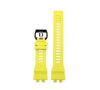 TROGPYXG Compatible avec les séries Casio GBA-800/GBD-800/GMA-B800/GMD-B800, bracelet en silicone noir, bracelet en résine et caoutchouc, pièces de rechange.(Yellow,GBA-800 GBD-800mm)