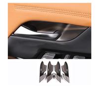 TROGPYXG Compatible avec XPENG G9 22-23 contrôle central ABS motif en Fiber de carbone Patch décoration intérieure accessoires de Protection Refit (Color : For Doors Handle P)