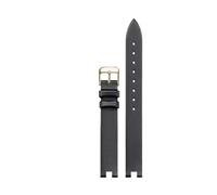 TROGPYXG Compatible with Cartier White Balloon W4BL0003 WJBA0023 Women's Concave Cowhide Strap Silk Watchband Notch Wristband(03 Gold,14x5mm)