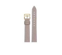 TROGPYXG First Layer of Cowhide Watch Strap Leather Watchband Compatible with Hermes Universal Flat Interface Quick Release Bracelet(Liqing Grey-White,22mm)