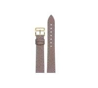TROGPYXG First Layer of Cowhide Watch Strap Leather Watchband Compatible with Hermes Universal Flat Interface Quick Release Bracelet(Elephant Grey,20mm)