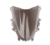 TROGPYXG Pare-Brise Double Bulle Compatible avec Les Motos Yamaha YZF R3 et R25 (2019-2025).(Smoke)