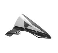 TROGPYXG Pare-Brise Moto en Fibre de Carbone Compatible avec BMW S1000RR 2019-2024. Surélève Le Pare-Brise, agrandit Le déflecteur d'air et protège Le carénage.