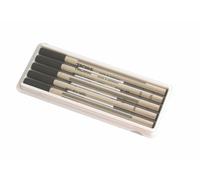 Troika Recharge Pointe Moyenne pour Stylo Roller - Noir