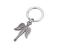 TROIKA ANGELBERT - Porte-clés - Fonte de métal - Mat - Brossé - Cuivre argenté original, gris métallisé, handlich