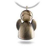 TROIKA ANGELINA - Porte Clés Ange Gardien Ange - Cadeau Permis de Conduire - Métal Fonte - Mat - Brossé Original, or, 4,3cm, Moderne