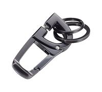 Troika D-CLICK Porte-clés, 6 cm, Gris (Grau)