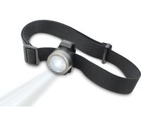 TROIKA ECO RUN PRO, Lampe frontale, Gris, Aluminium, Silicone, LED, 1 lampe, mode clignotant
