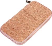 TROIKA Étui Design d'atelier pour Documents de Voyage Safe Flight Cork 243 x 133 x 22 mm
