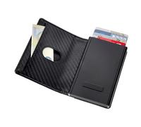 TROIKA Étui pour Cartes avec MagSafe Sherlock Home 2 en 1 Amovible, Protection RFID, Protection de Lecture pour 6 Cartes, Aimant Puissant à Fixer au téléphone Portable, en Cuir synthétique, métal