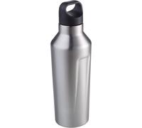 TROIKA HEISS & KALT, 0,6 l, Noir, Argent, Polypropylène (PP), Silicone, Acier inoxydable, Usage quotidien, Voyage, 8,5 cm, 265 mm