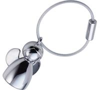TROIKA KR17-32-CH, Porte-clés, Argent, Figure, 27 mm, 20 mm, 40 g