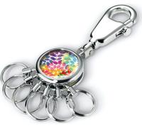 TROIKA #KYR01-A084 TROIKA Porte-clés COLOURFUL LEAVES