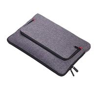 TROIKA MON CARRY - IPC70/GY - Pochette portefeuille zippée - pour iPad Pro - 1 compartiment pour documents, fichiers, ordinateur portable, tablette (jusqu'à 13") - Poche élastique pour accessoires - Poignée de transport - Original TROIKA