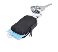 TROIKA POCKET CLICK - KR8-77/LE - Porte-clés - Pochette (petite monnaie) - Pour trousseau de clés - Clé de voiture - Fermeture éclair - Fermeture pratique - Cuir/métal - Noir Original, Noir,