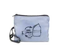 TROIKA Sac à bandoulière pliable (se range dans le compartiment intérieur pour gagner de la place) avec mousqueton pour une fixation rapide - BAG PACK - polyester - vert