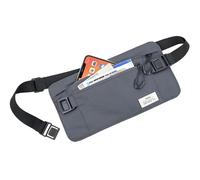 TROIKA Sac banane bleu cycle Belt Bag - 1 compartiment avec protection de lecture - Convient pour billets, smartphone, passeport, carte d'identité, cartes d'embarquement - Plastique marin recyclé -