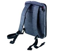 Troika SAFTSACK Sac à dos loisir, 36 cm, 10 liters, Gris (Grau Schwarz)