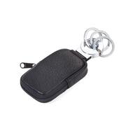 TROIKA POCKET CLICK - KR8-77/LE - Porte-clés - Pochette (petite monnaie) - Pour trousseau de clés - Clé de voiture - Fermeture éclair - Fermeture pratique - Cuir/métal - Noir Original, Noir,
