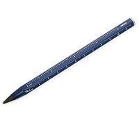 Troika Stylo multi-tâches PEN20/DB, pointe métal, interchangeable, effaçable, règle cm/pouce, bleu