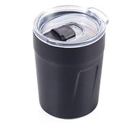 Troika Tasse isotherme à expresso Doppio, unisexe, pour adulte, noir, 1 pièce (1 pièce)