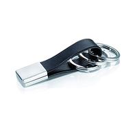 Troika Twister Black Leather Keyring (KRG649LE) (japan import)