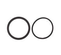 TROIOIUM 2/4 pièces étrier de Frein à Disque Piston Joint torique Bague d'étanchéité adapté à la Plupart des vélos Moto 22mm 25mm 27mm 30mm 32mm 34mm 38mm Silicone Noir(30mm)