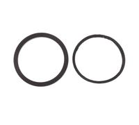 TROIOIUM 2/4 pièces étrier de Frein à Disque Piston Joint torique Bague d'étanchéité adapté à la Plupart des vélos Moto 22mm 25mm 27mm 30mm 32mm 34mm 38mm Silicone Noir(32mm)